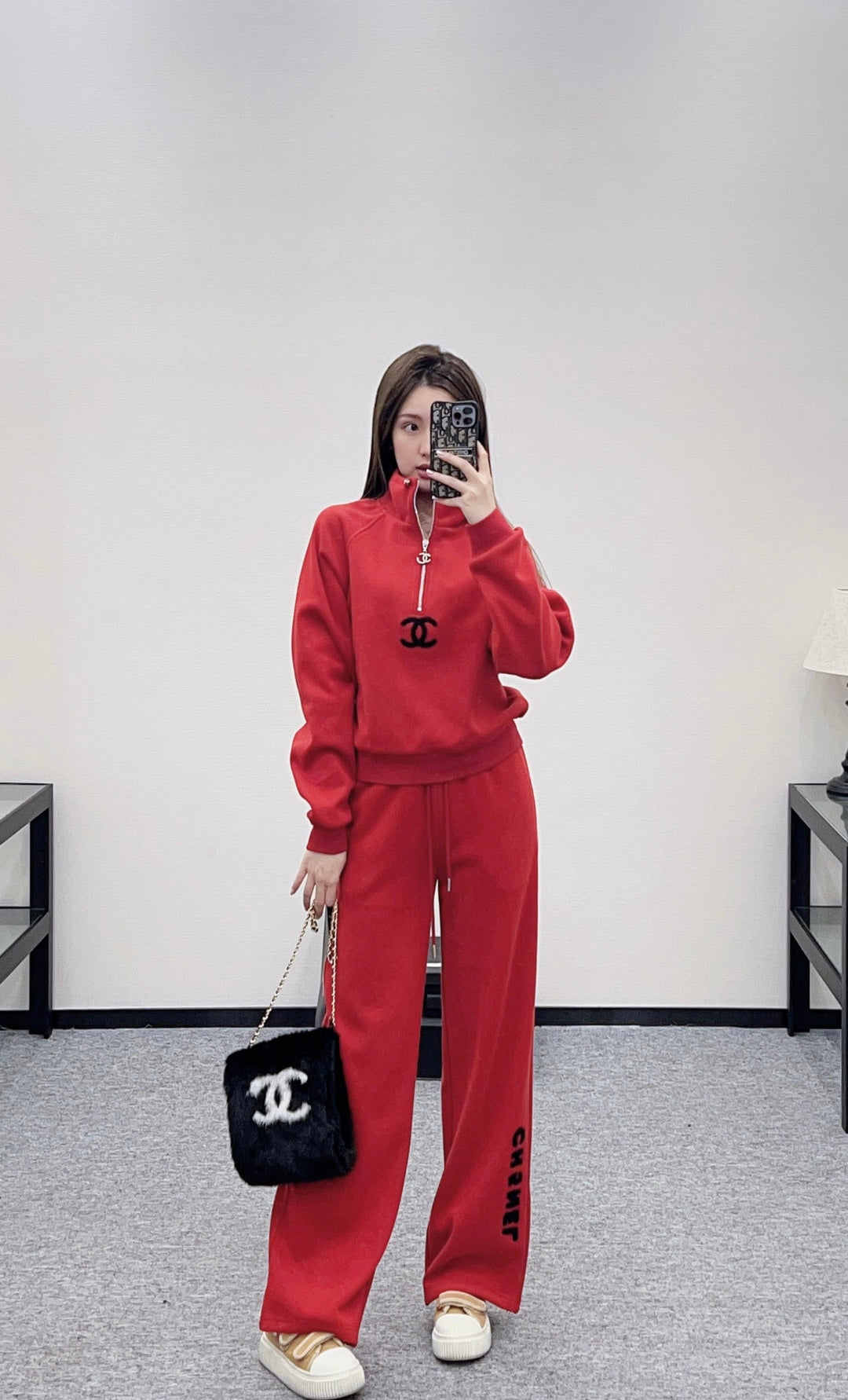 Located Half-Open Placket Set