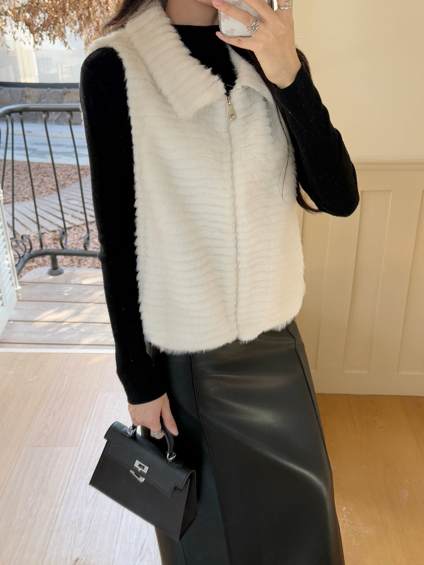 Eco-friendly Mink Cashmere Vest