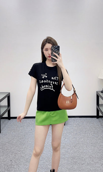 Graffiti Print T-shirt