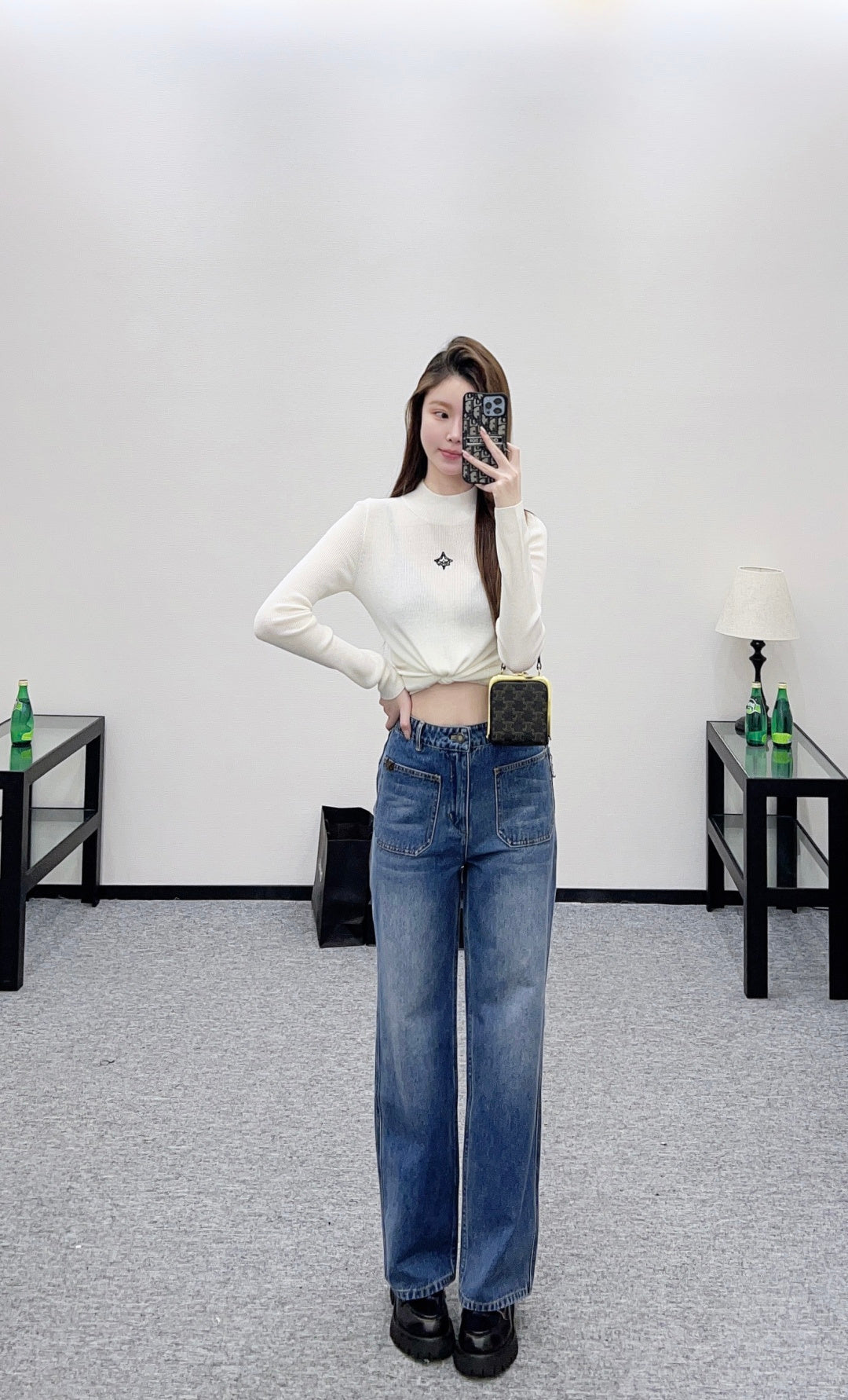 Straight Leg Jeans