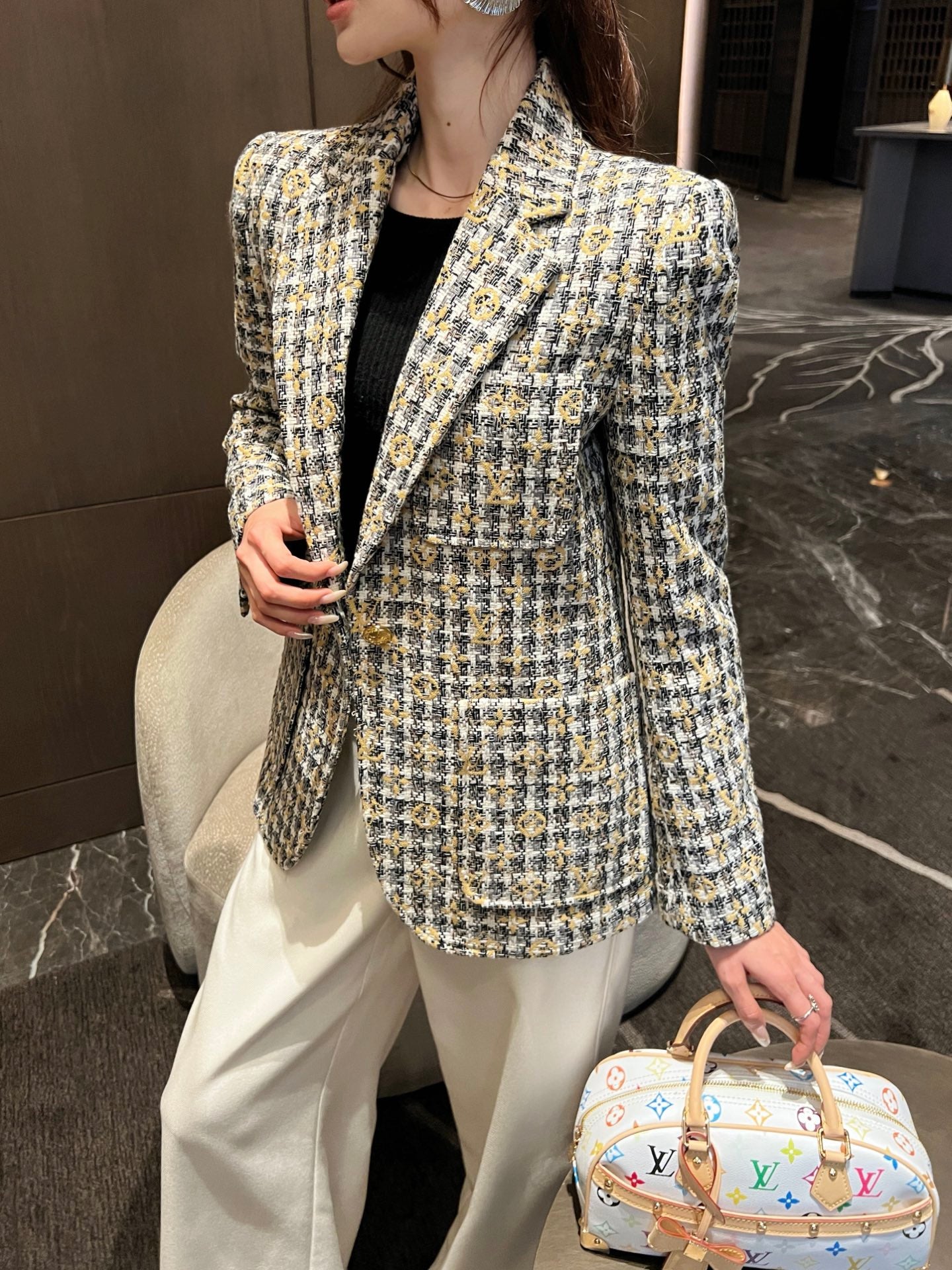 Woven Slim Fit Blazer