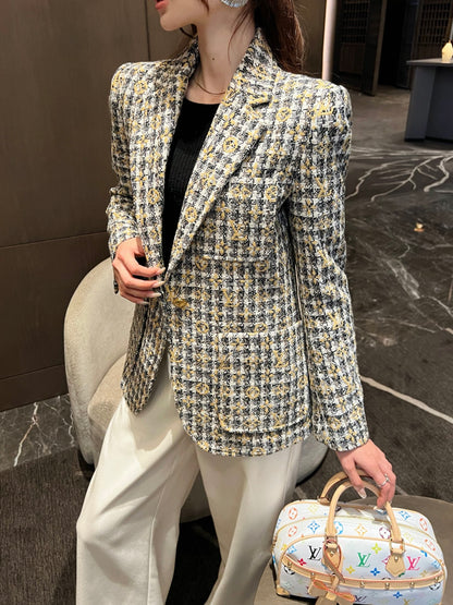 Woven Slim Fit Blazer