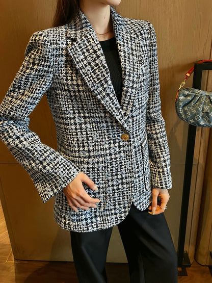Woven Slim Fit Blazer