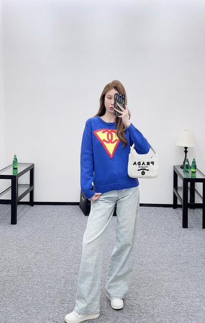 Superman Logo Sweater