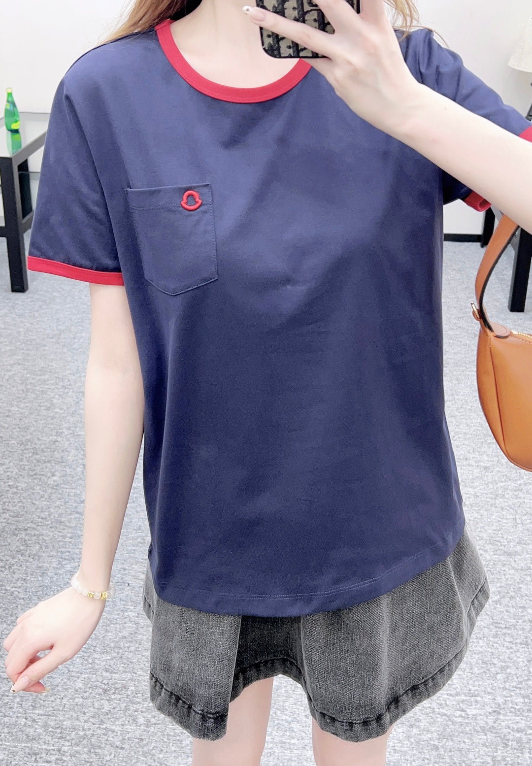 Color-blocked Logo T-shirt
