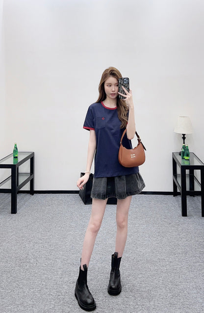 Color-blocked Logo T-shirt