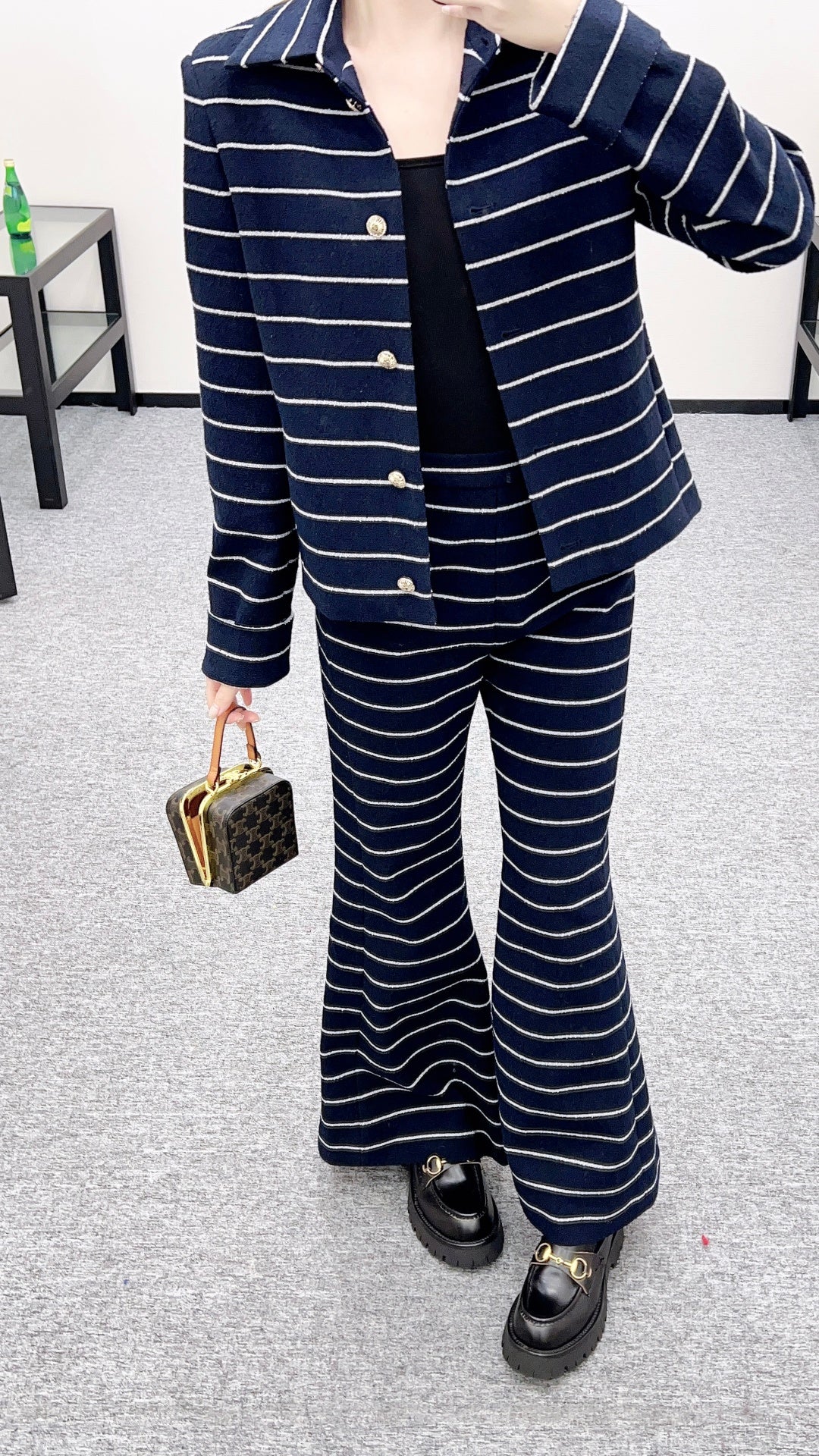 Striped Dress Jacket/Pants