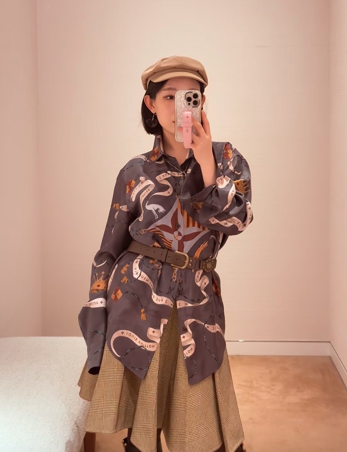 Printed Silk Shirt