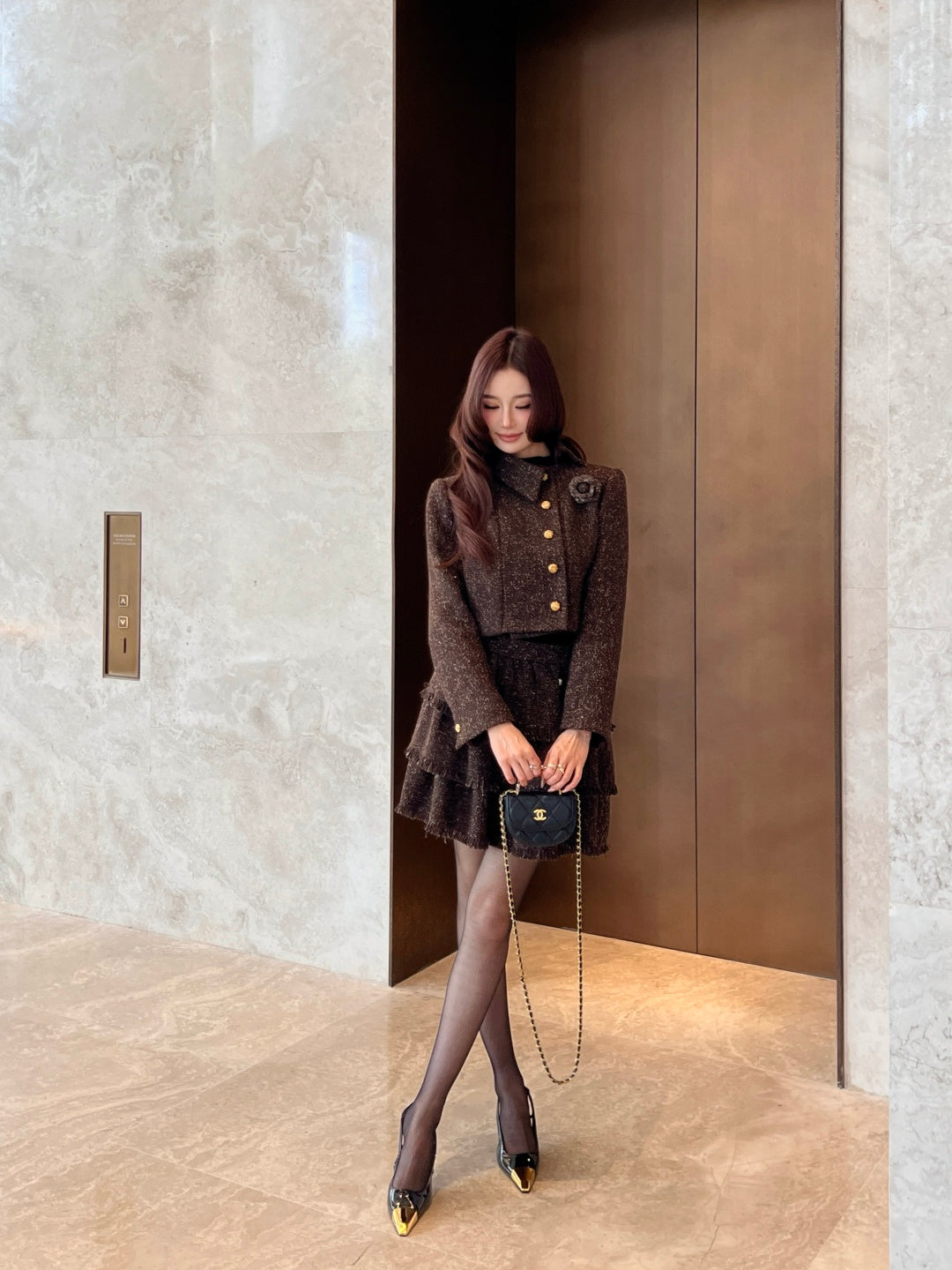Elegant Tweed Suit