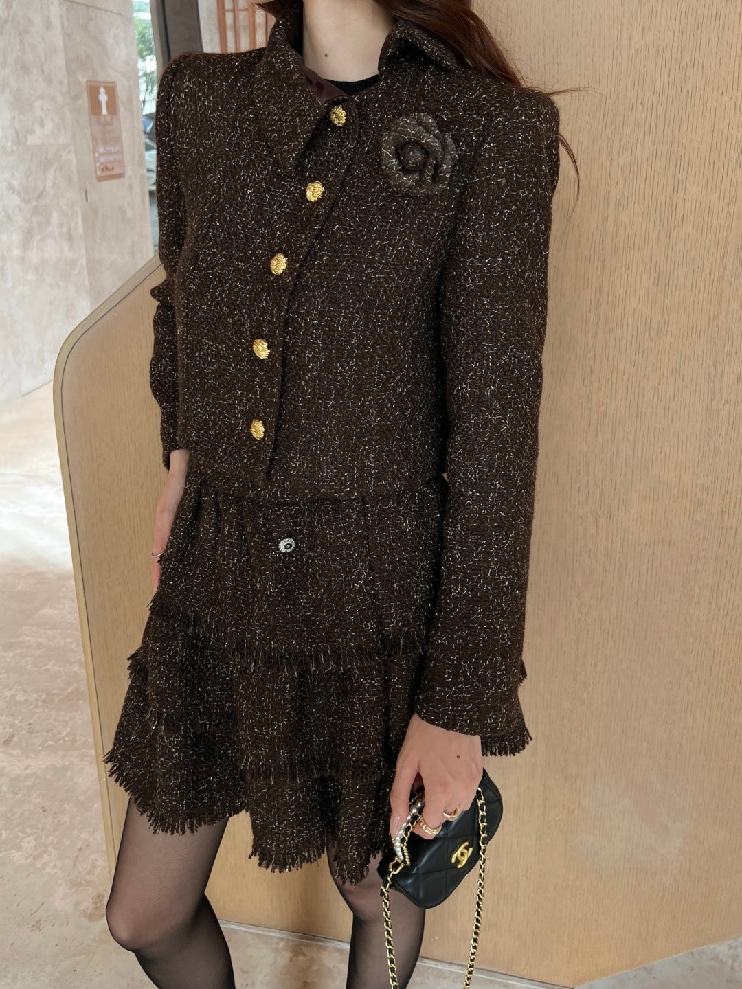 Elegant Tweed Suit