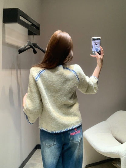 Single-breasted cardigan