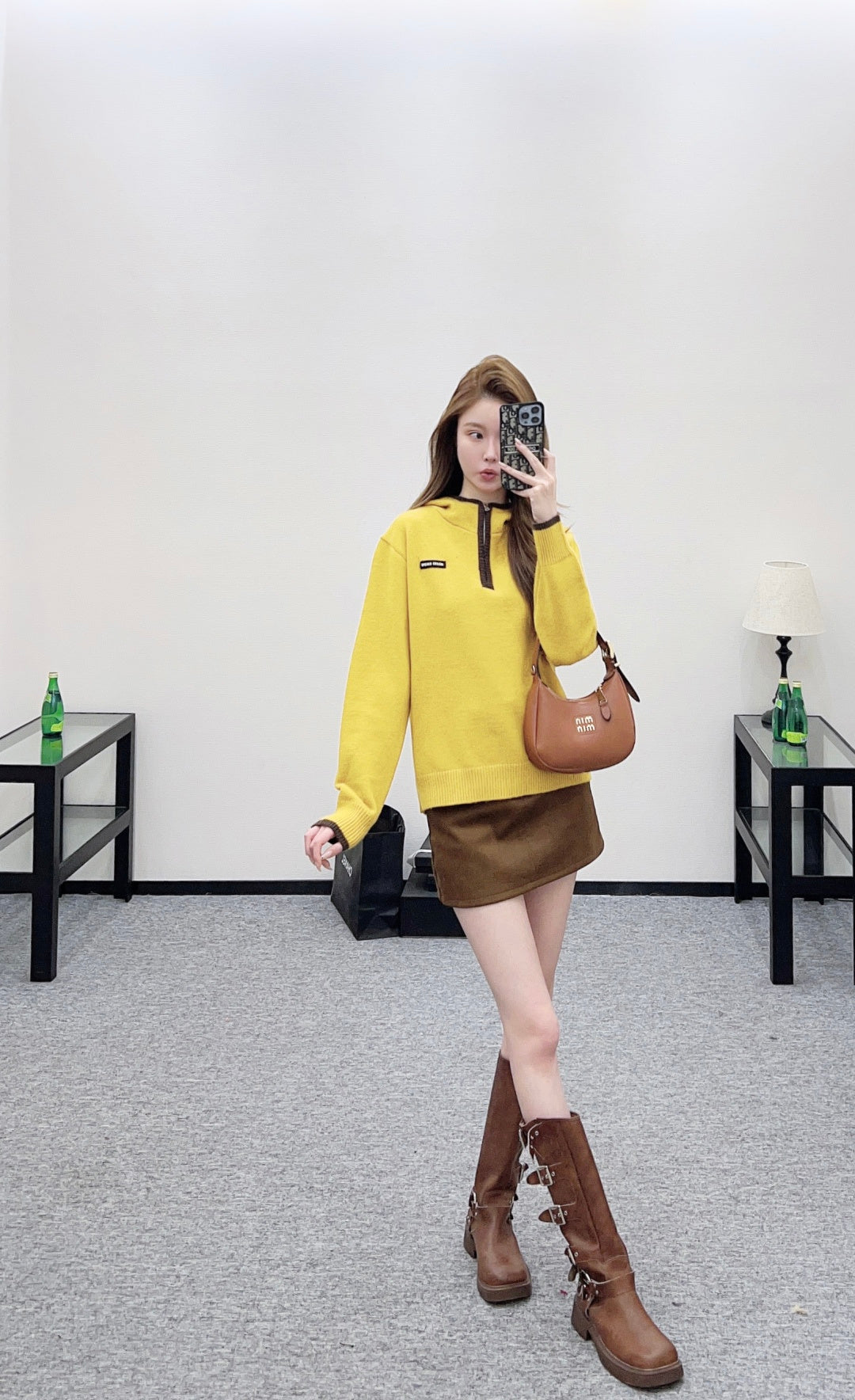 Hooded Knit Sweater
