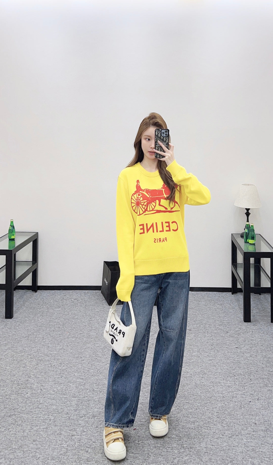 Printed Arc de Triomphe Sweater