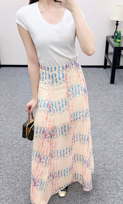Active Print Midi Skirt