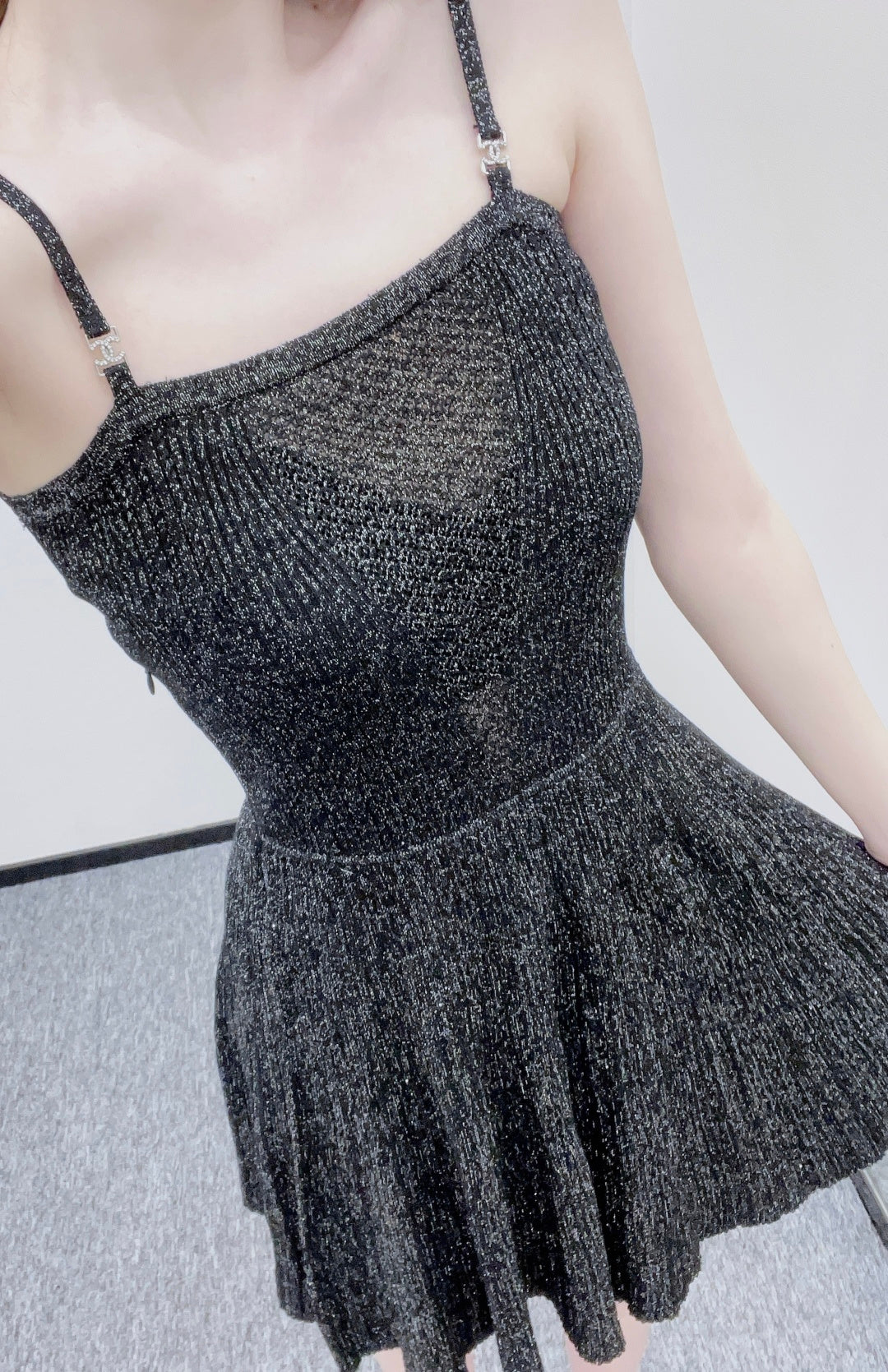 Knitted Slip Dress