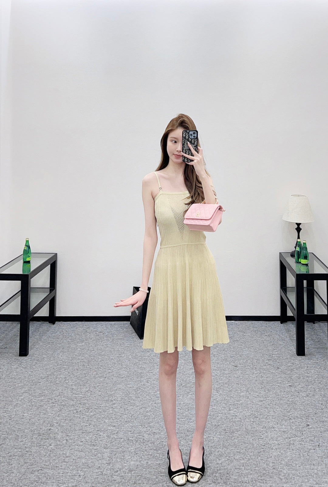 Knitted Slip Dress