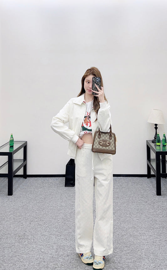 Jacquard Pattern Zipper Set