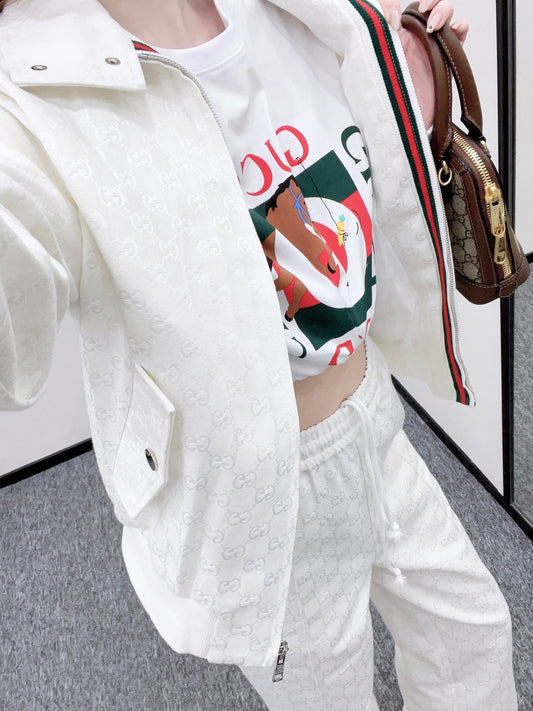 Jacquard Pattern Zipper Set