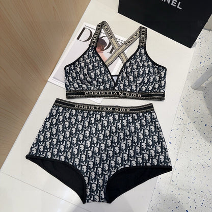 25 Athletic Zip Tank + Shorts Set