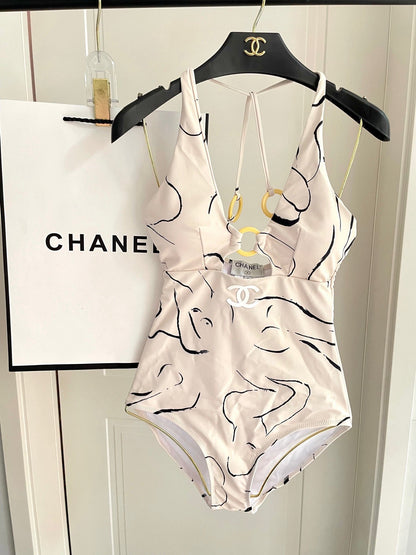 25 New one-piece swimsuit