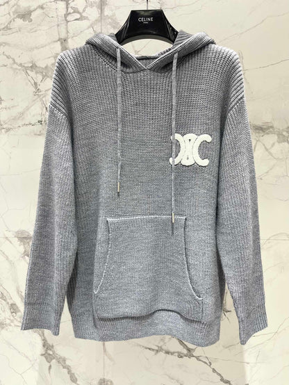 Hooded Knit Sweater