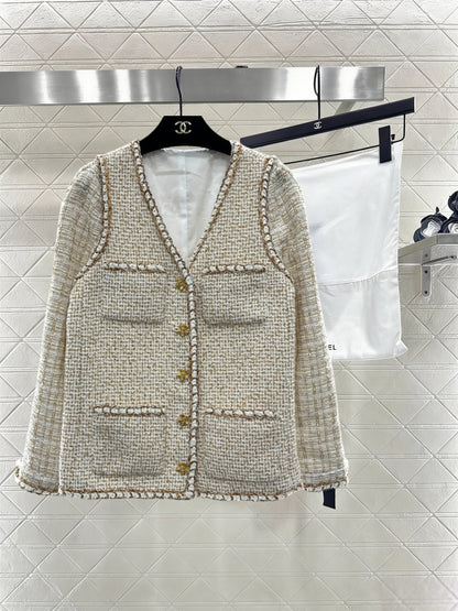 Place-up Faux Two-Piece Jacket