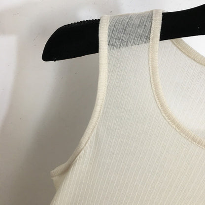 Micro-perforated ribbed vest