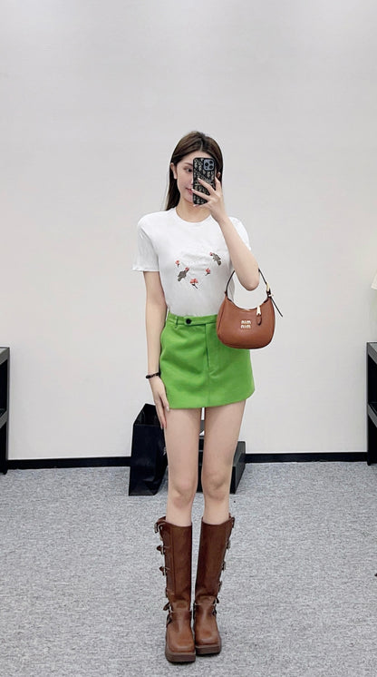 Embroidered Logo T-shirt