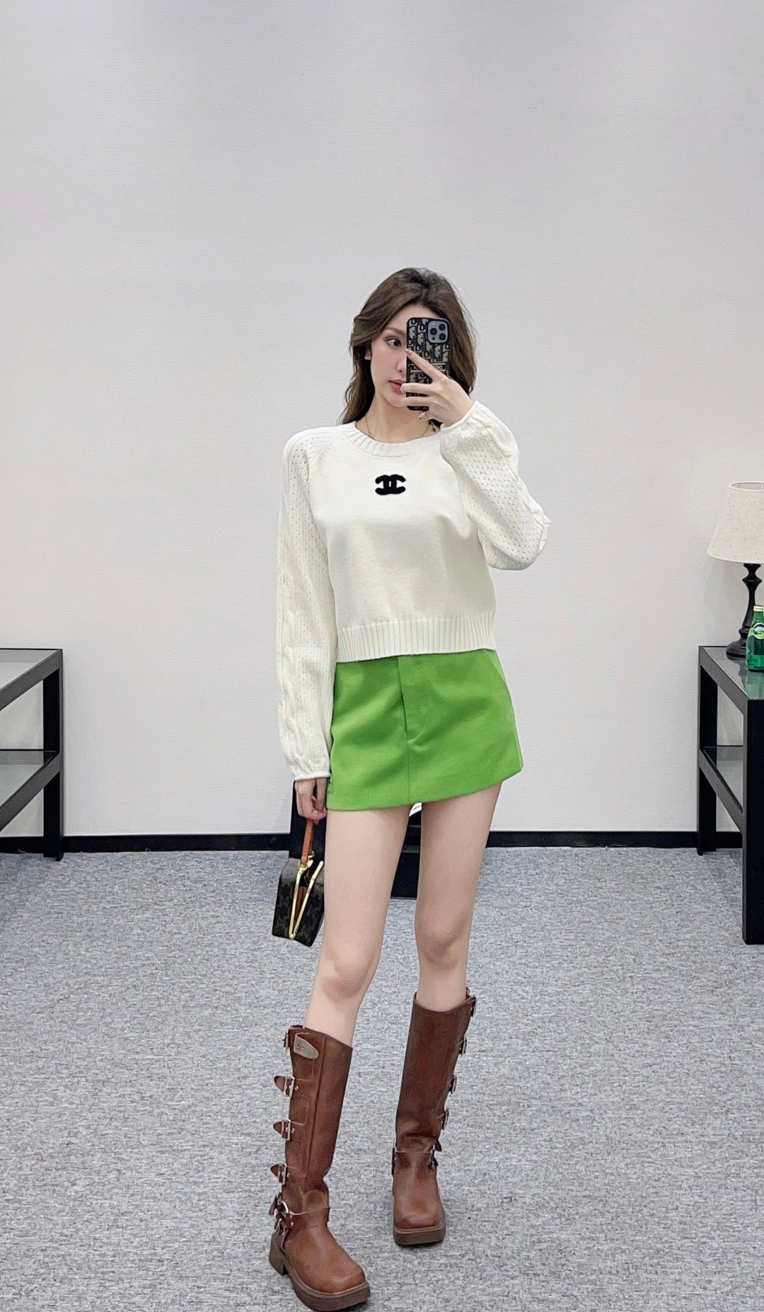 Raglan Pullover Sweater