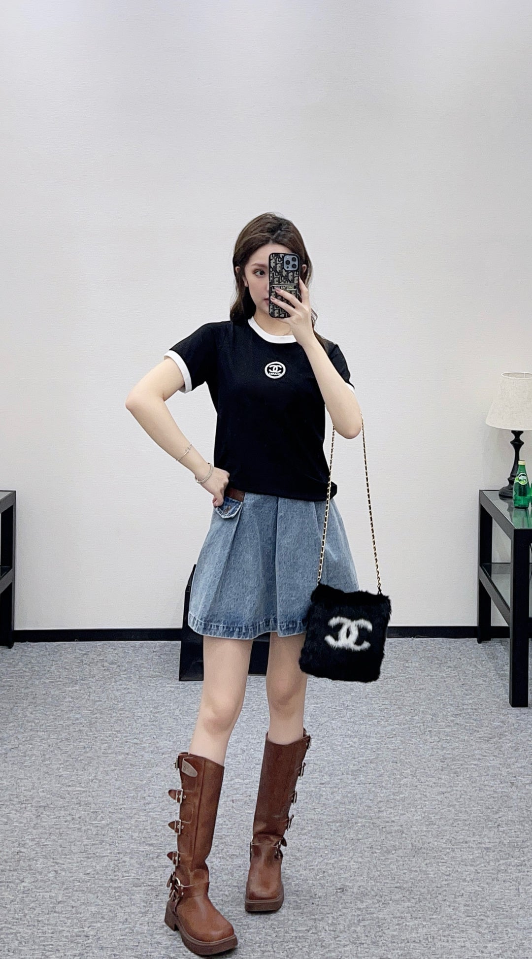 Beaded Logo T-Shirt