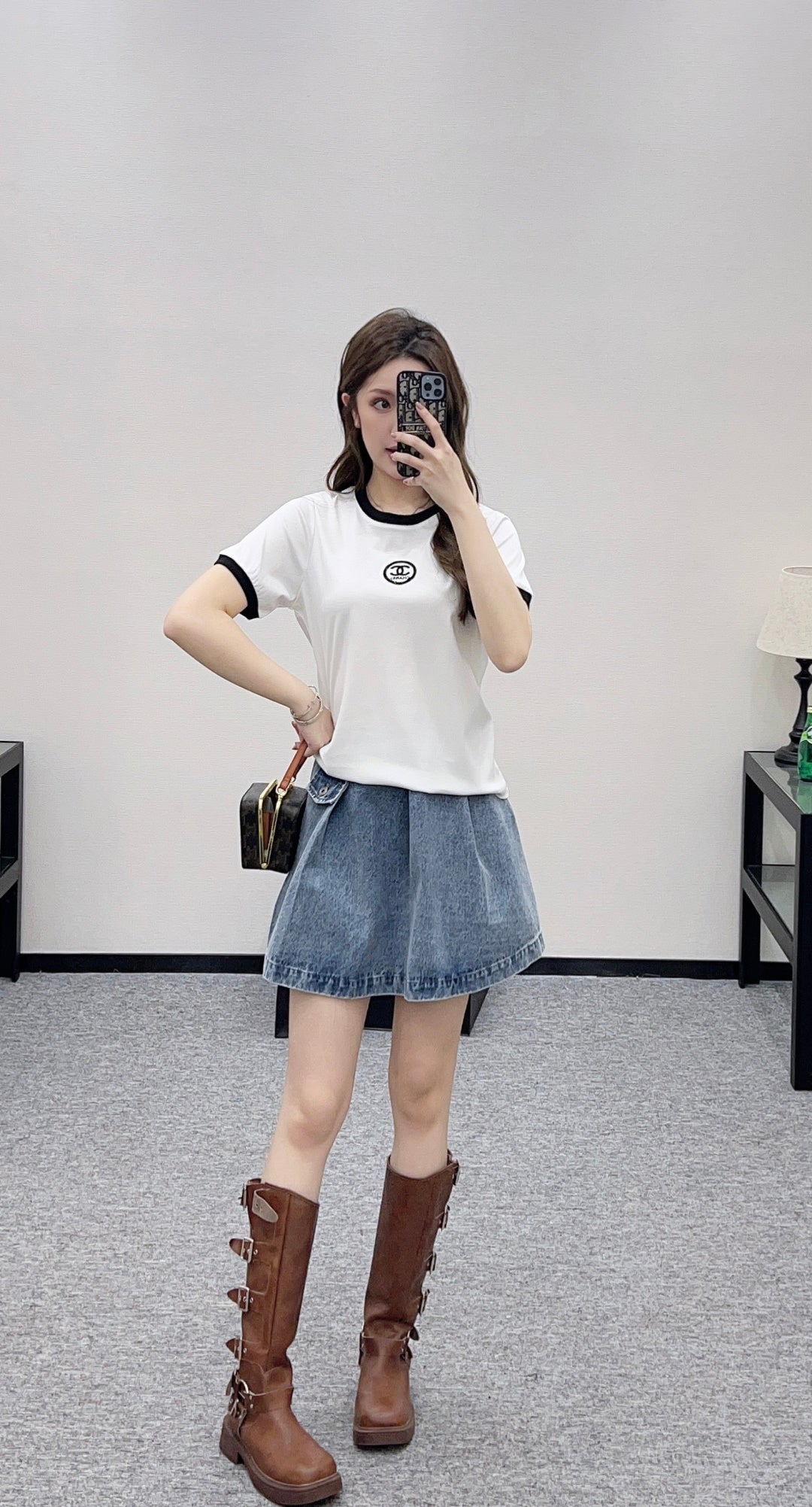 Beaded Logo T-Shirt