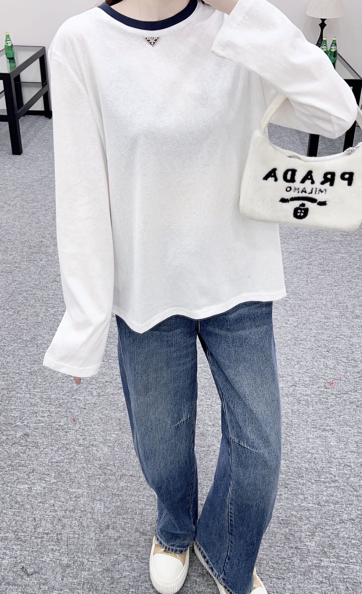 Logo Long-Sleeve Top