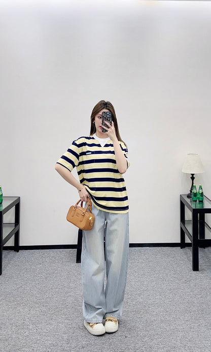 Striped Short-Sleeve T-Shirt