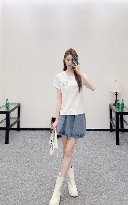Embroidered Logo T-shirt