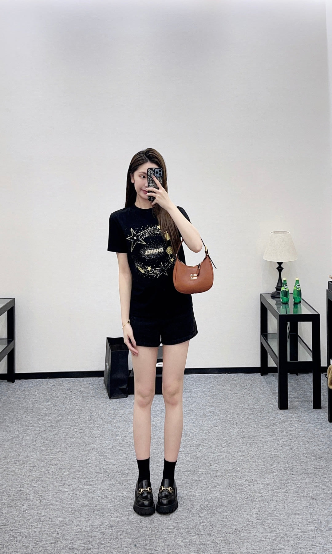 Printed Glitter T-shirt