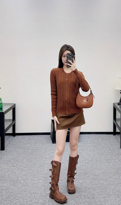 Cable Knit Cardigan