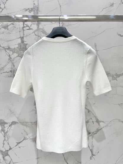 Embroidered Short-Sleeve T-Shirt