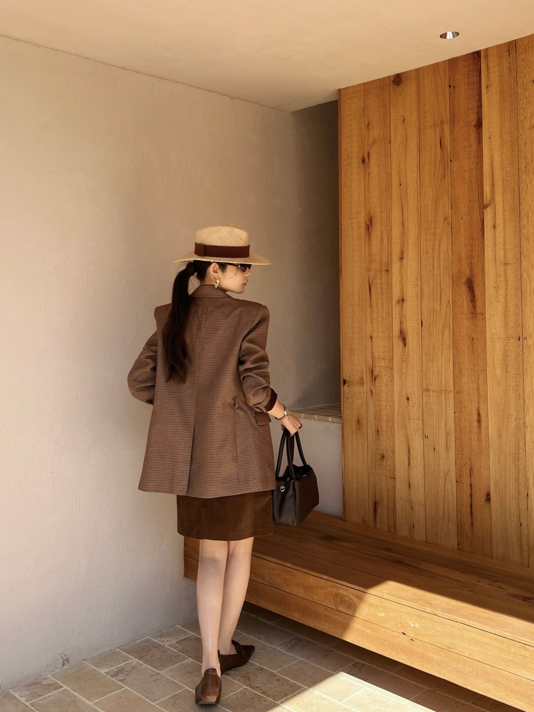 Houndstooth Blazer