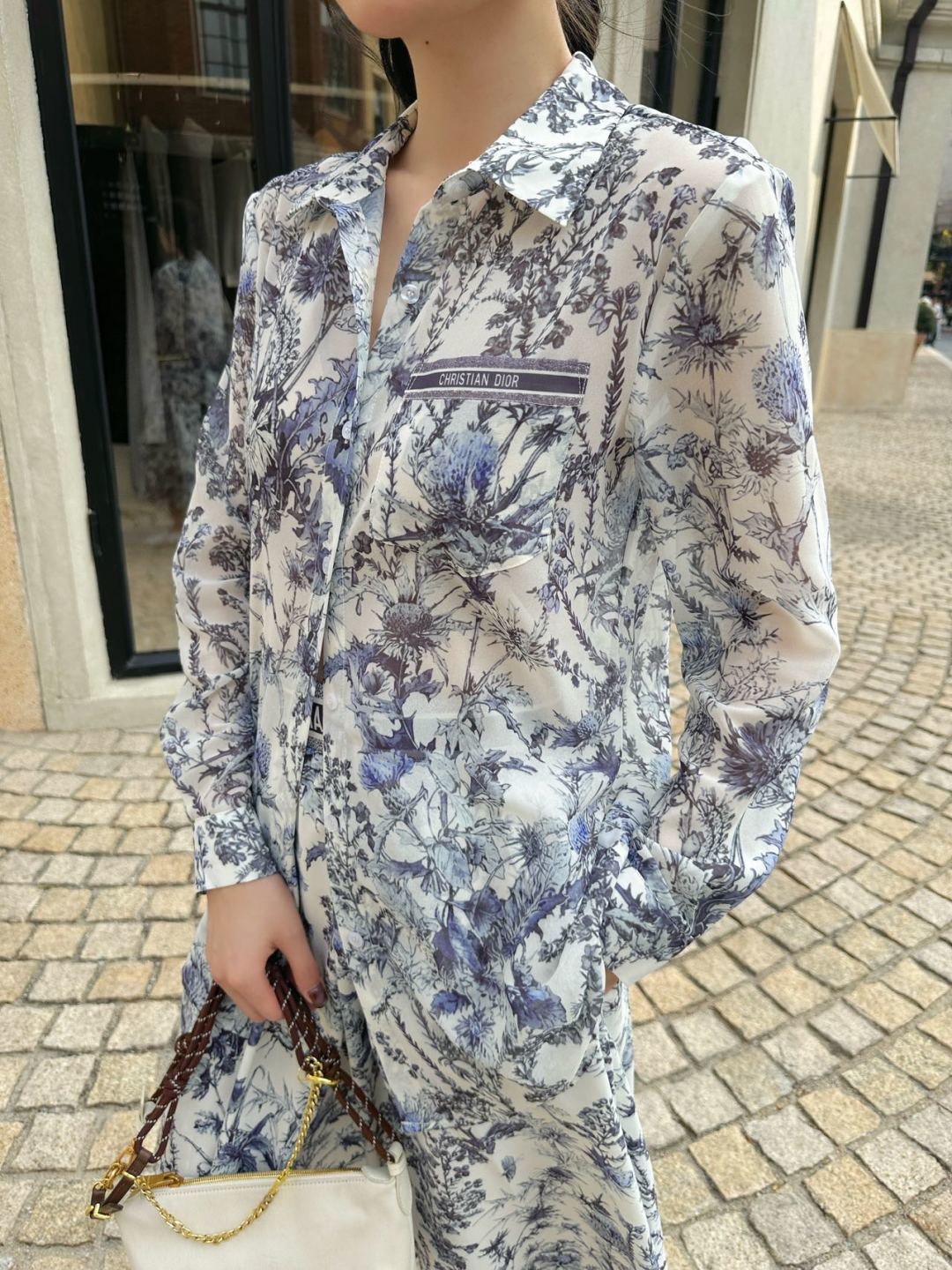 Butterfly Print Shirt