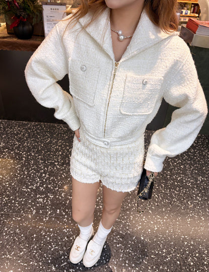 Woven Cardigan