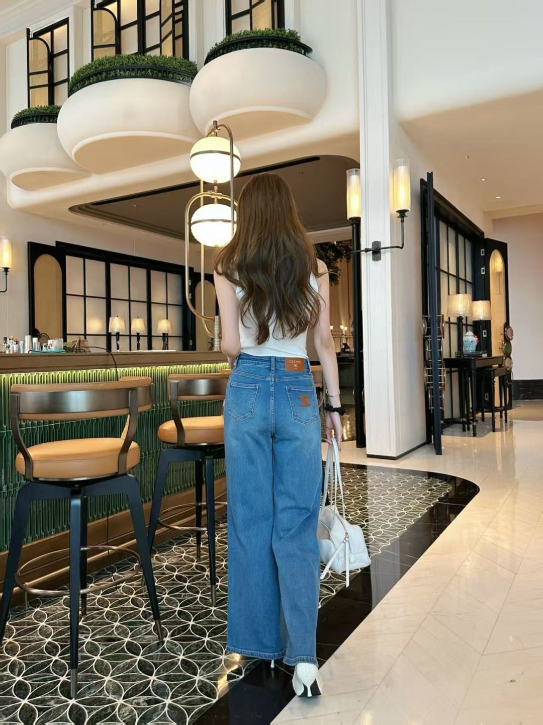 Straight Leg Jeans