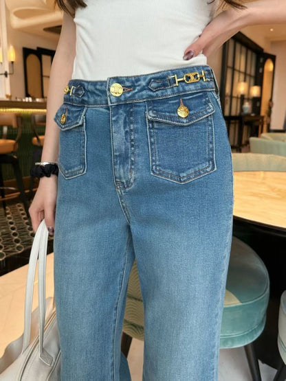 Straight Leg Jeans