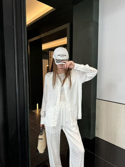 Jacquard Relaxed Chic Suit