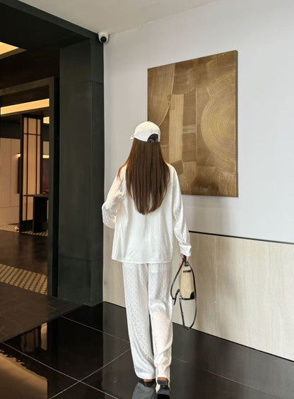 Jacquard Relaxed Chic Suit