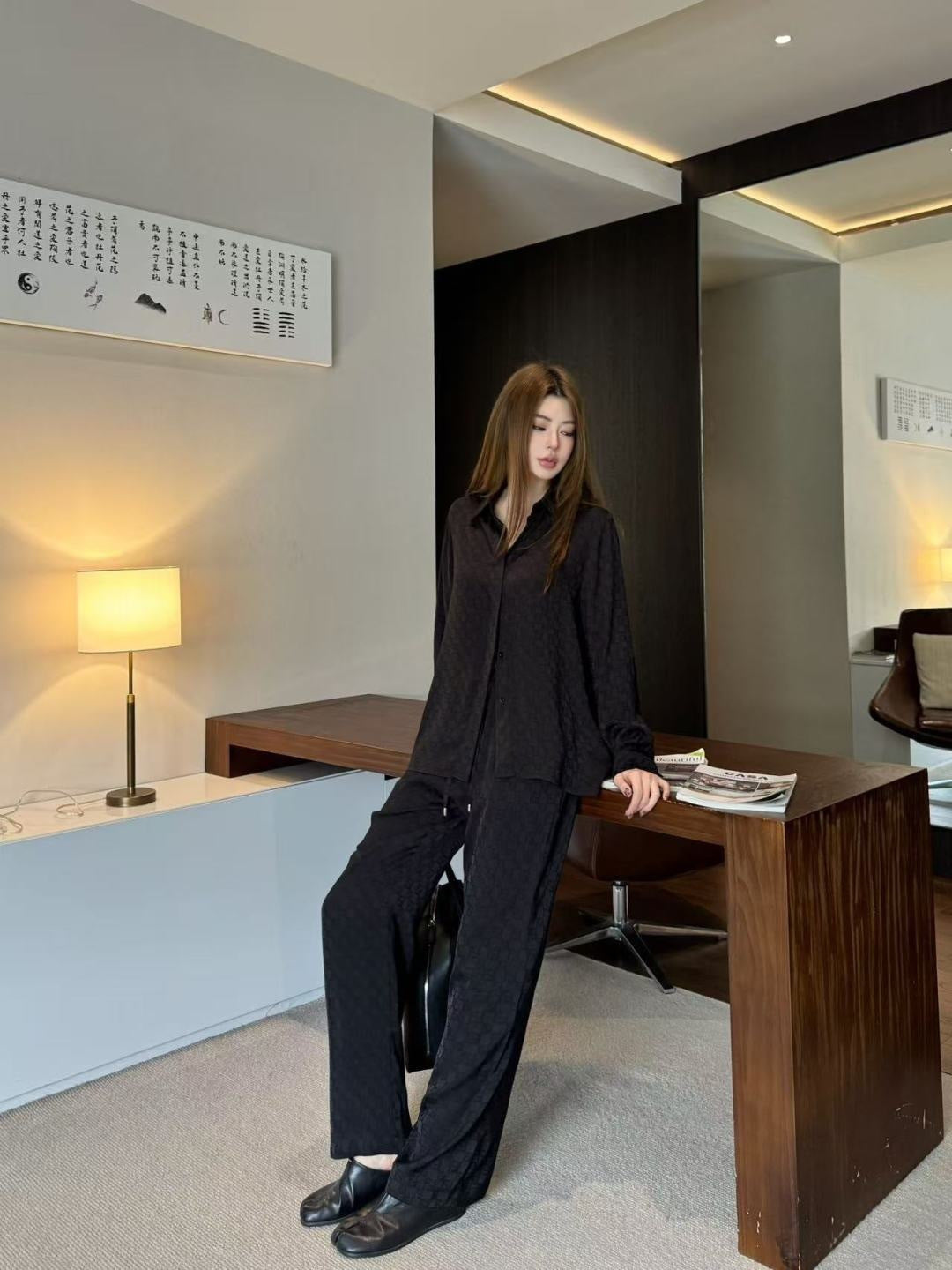 Jacquard Relaxed Chic Suit