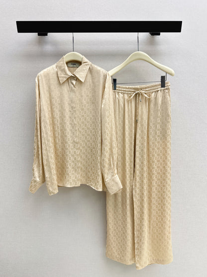 Jacquard Relaxed Chic Suit
