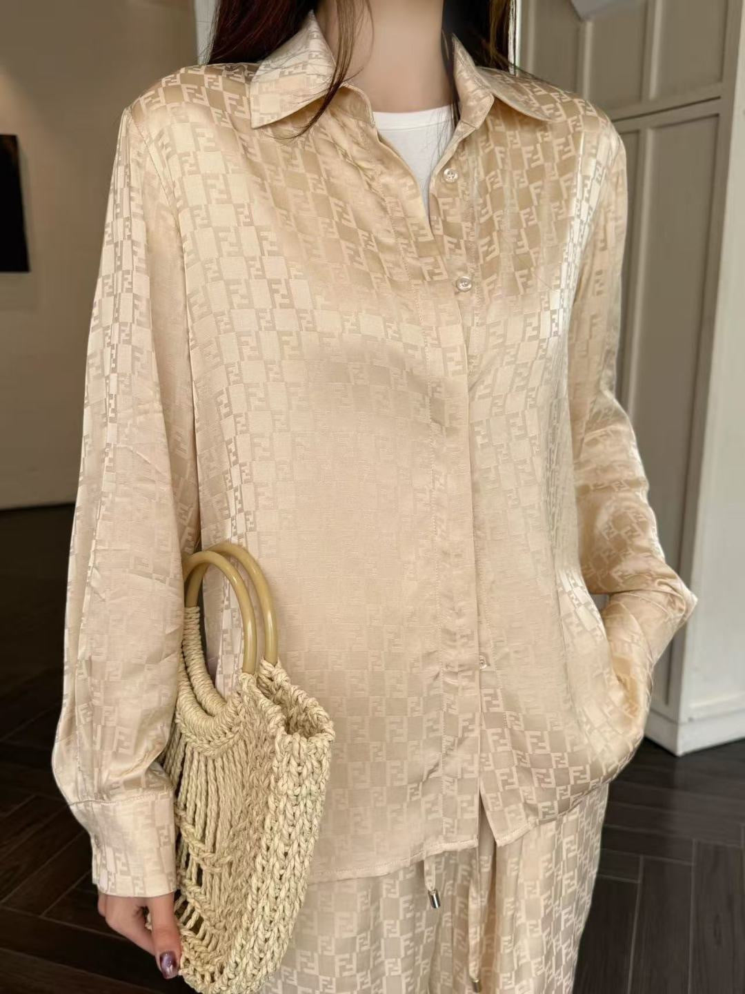 Jacquard Relaxed Chic Suit