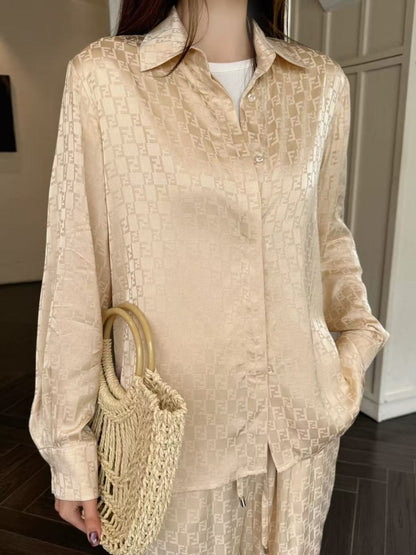 Jacquard Relaxed Chic Suit