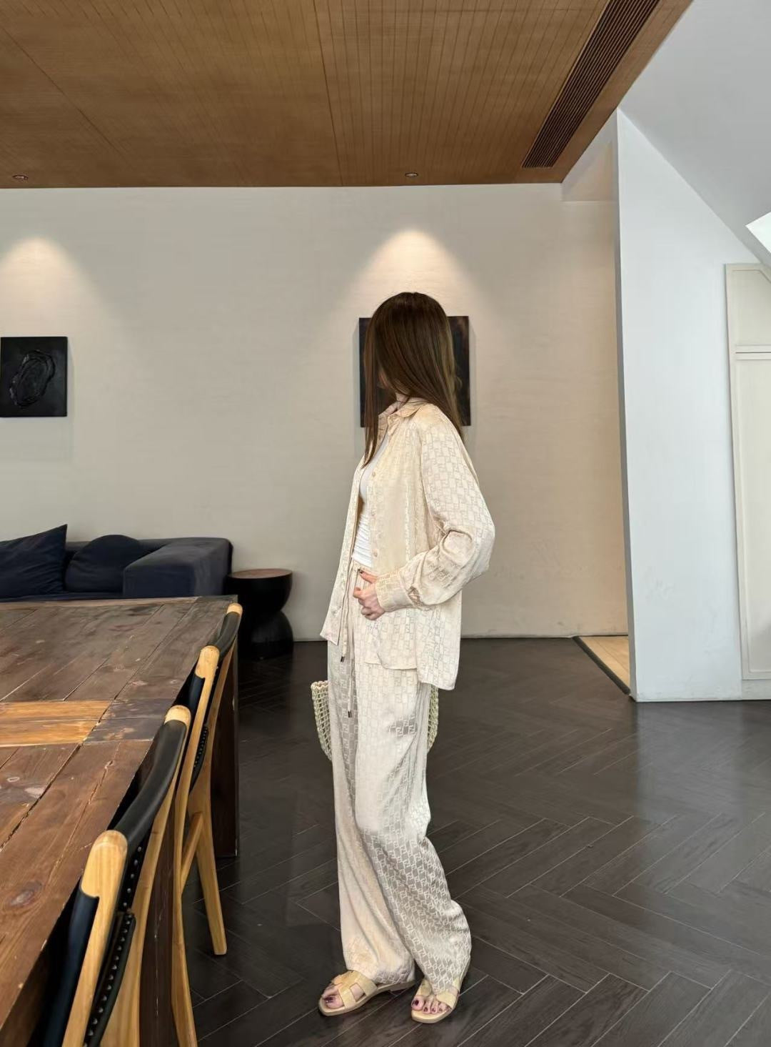 Jacquard Relaxed Chic Suit