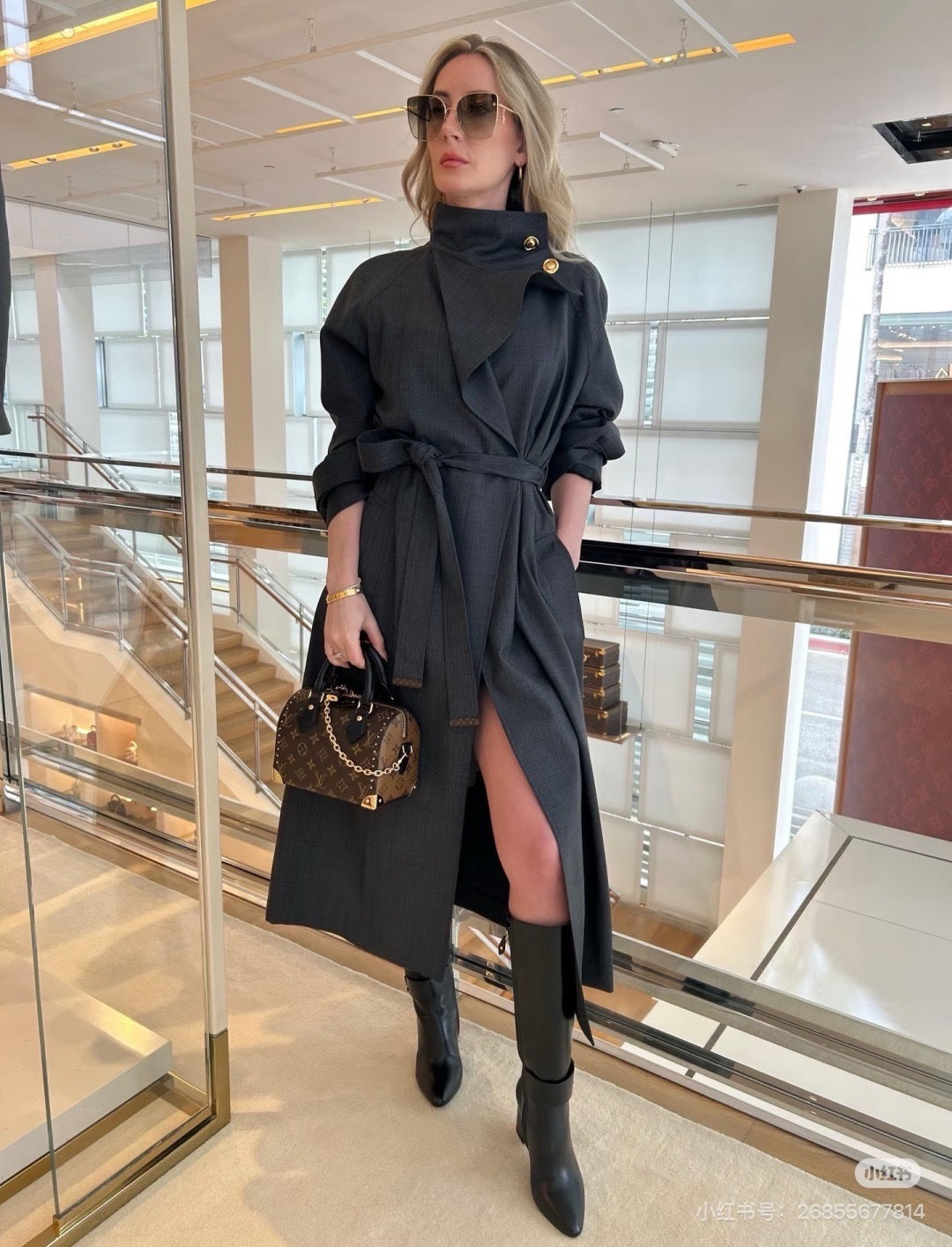 Long trench coat
